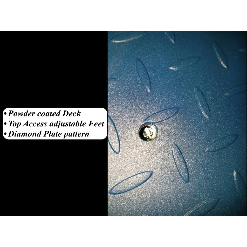 SellEton SL-7x7-30K Heavy-Duty, Industrial Floor Scale, Metal Indicator with Platform Scale (84" x 84", 30,000 lbs x 5 lb)