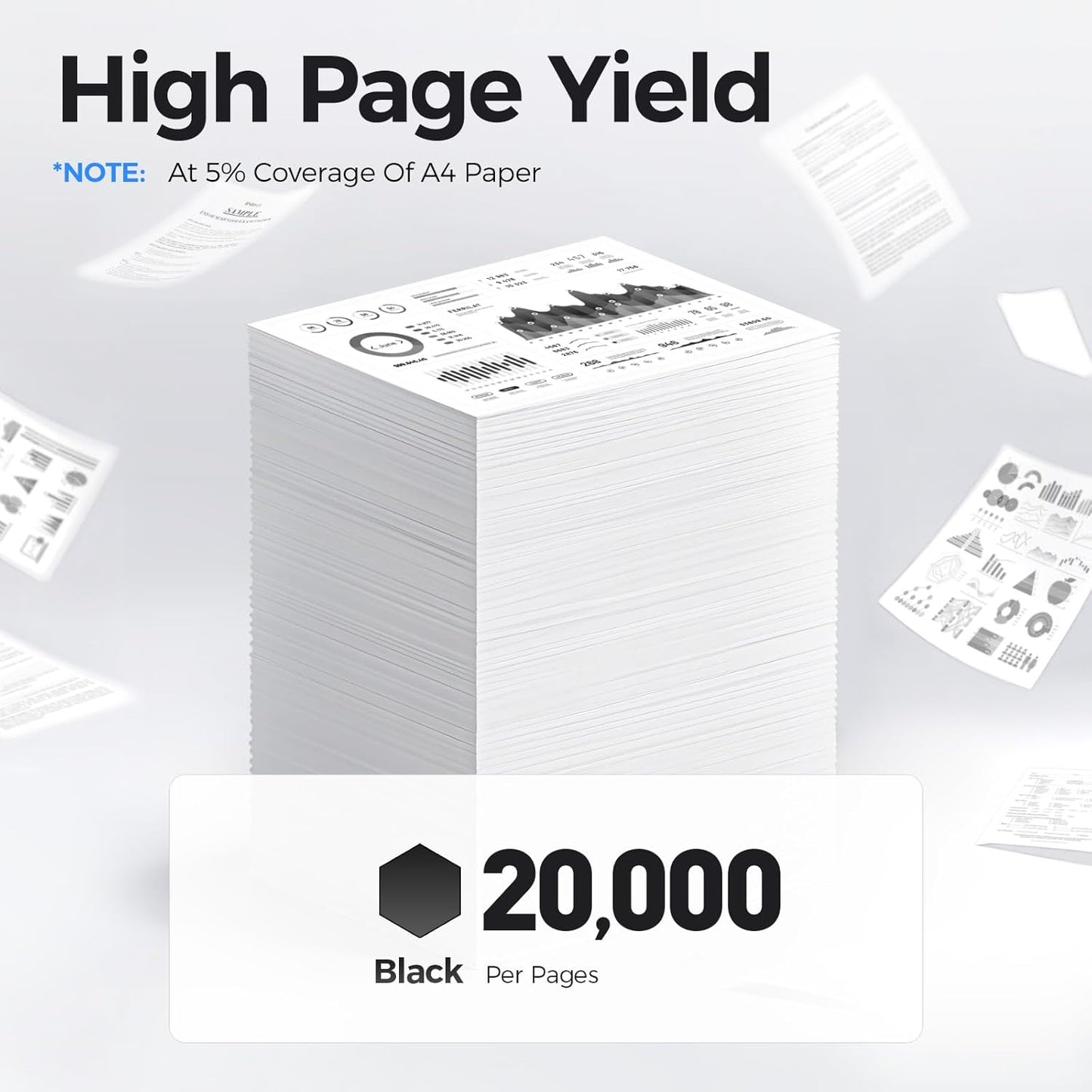 B310 B315 Extra High-Capacity Toner Cartridge 006R04378 Black 2-Pack with Chip Replacement Xerox for 006R04376 006R04377 Compatible with Xerox B310 B315 B305 B310DNI B305DNI B315DNI Printer Ink Copier