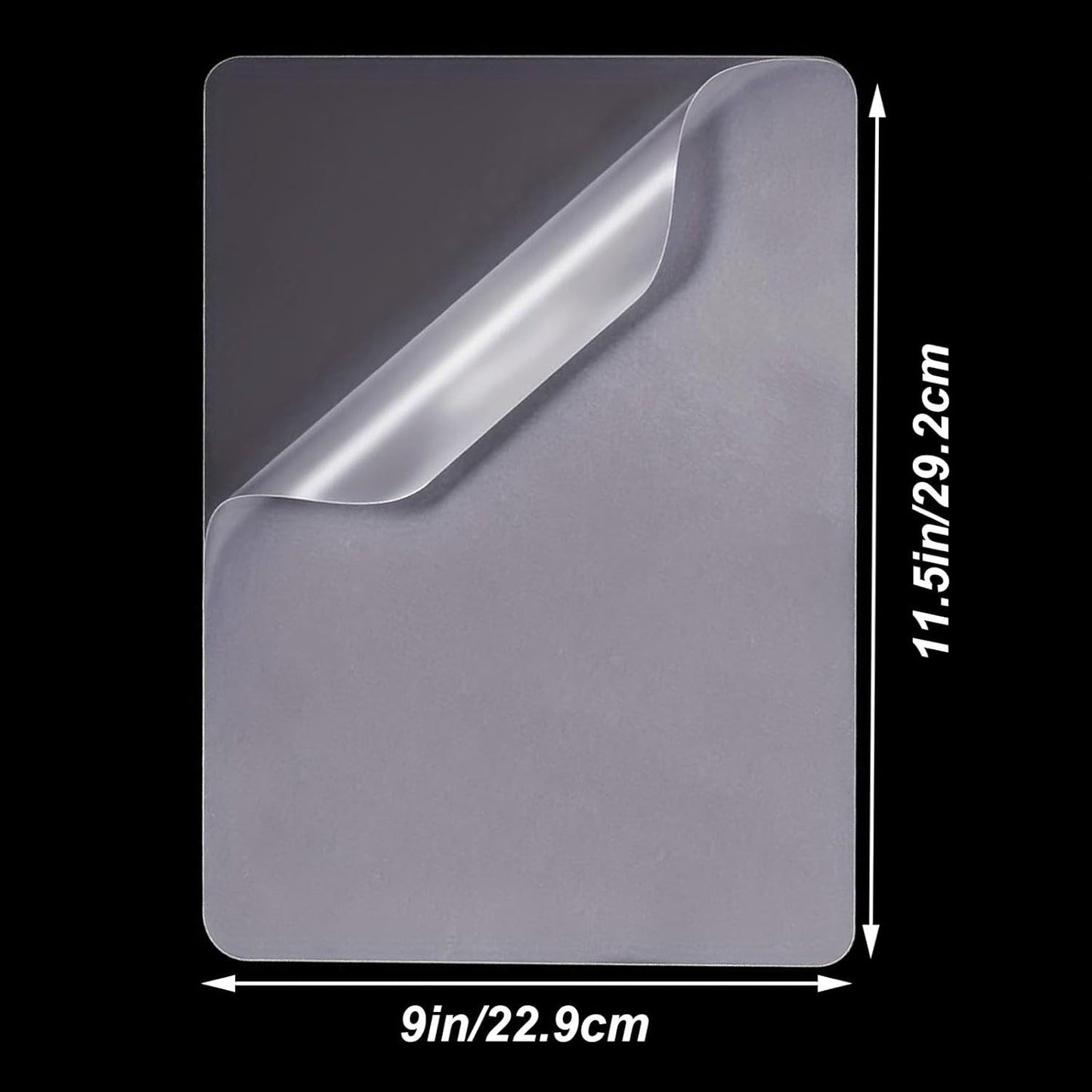 50 PackThermal Laminating Pouches, 9 x 11.5 Inches, 5 Mil Thick Clear Laminating Sheets