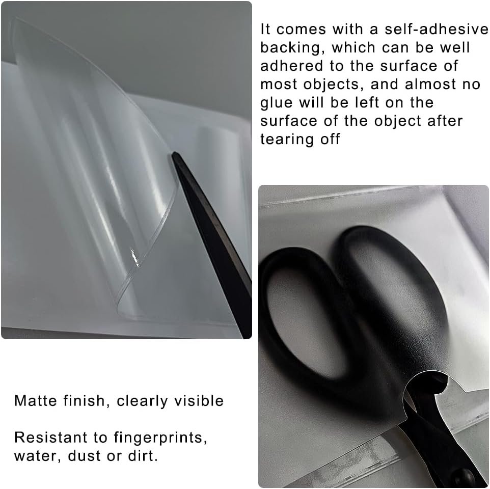 60 Pack 3 X 5 Inches Adhesive Index Card Pockets, Clear Self Adhesive Label Pockets Label Holders Card Holder Shelf Label Holder for Organizing, Storage Bins (3.7 x 5.3 inches)