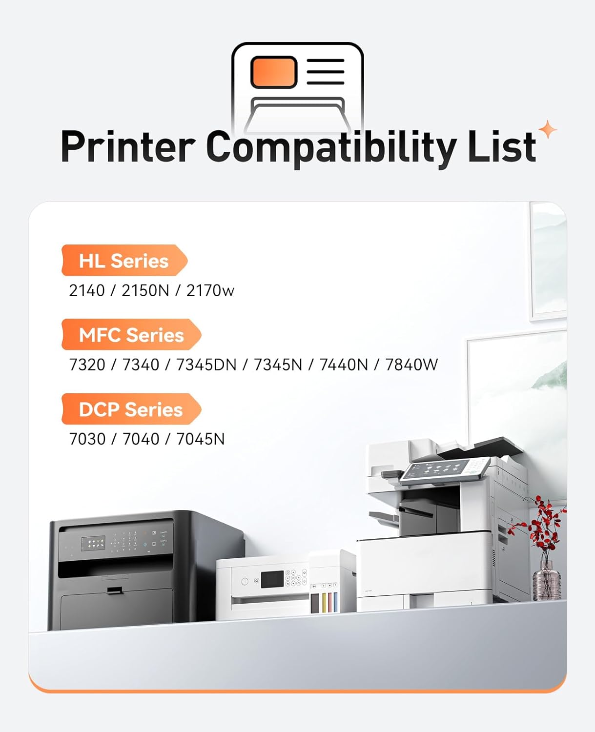 TN330 Toner Cartridge Black 2-Pack Replacement for Brother TN-330 TN360 TN-360 Compatible with Brother DCP-7040 DCP-7030 MFC-7840W HL-2140 MFC-7340 MFC-7440N HL-2170W HL-2150N 7045N Laser Printer Ink