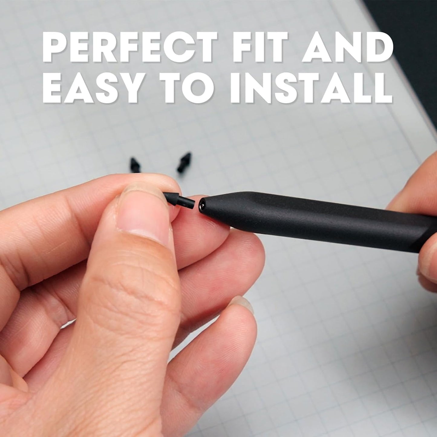 6 Pcs Marker Pen Tips for Remarkable Paper Pro nips with Removal Tool, Durable Stylus Pen Replacement Nibs Marker Pen for Precise Writing & Sketching