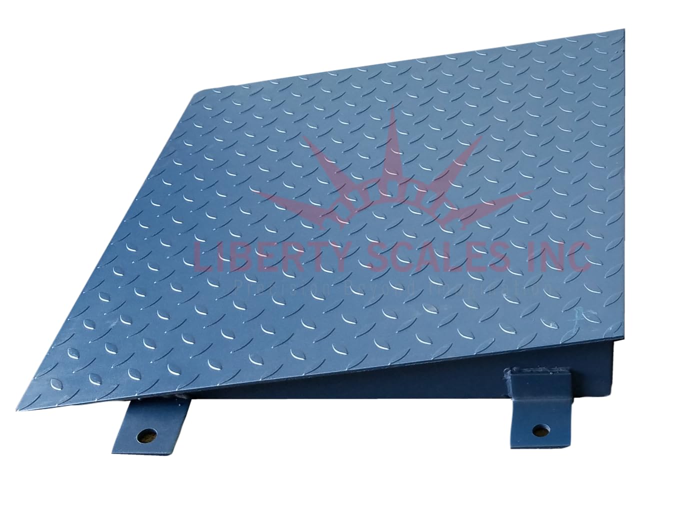 Liberty Industrial 24" x 24" (2’ x 2’) Floor Scale, Accurate Digital Pallet Scales with 2 Ramp for Warehouse or Shipping Weighing, 1000 x .2 lb