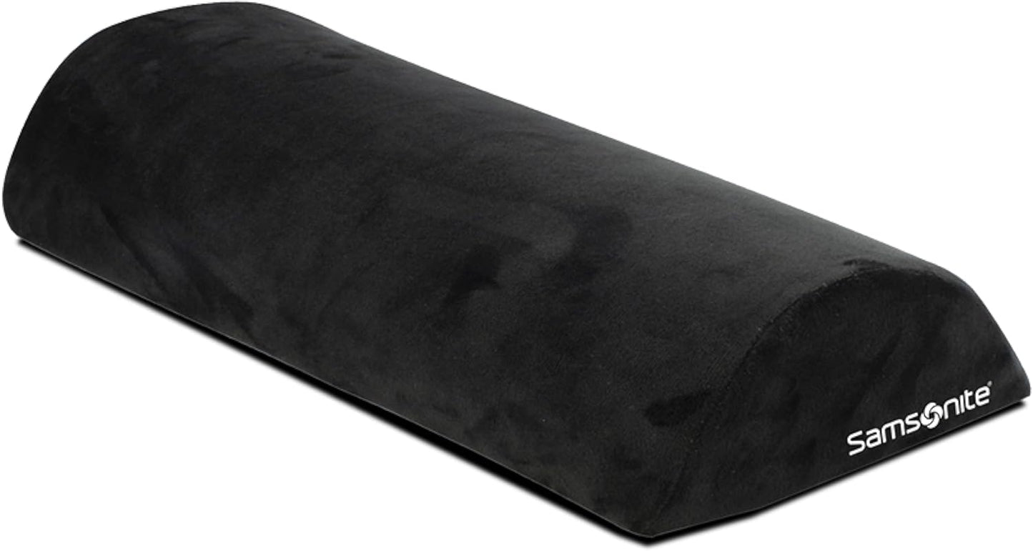 Samsonite Foot Rest for Under Desk at Work – Ergonomic Foot Stool for Couch – Versatile Under Desk Footrest for Office & Home, Foot Support Underdesk