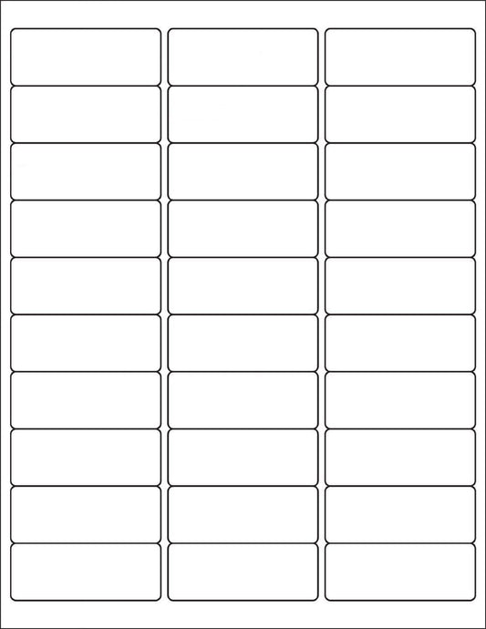 BESTEASY 30-up 8000 Sheets 1/'' X 2-5/8/'' Address Shipping Labels for Laser and Inkjet Printers, FBA Product Labels (240000 Labels) (SL-30-8000)