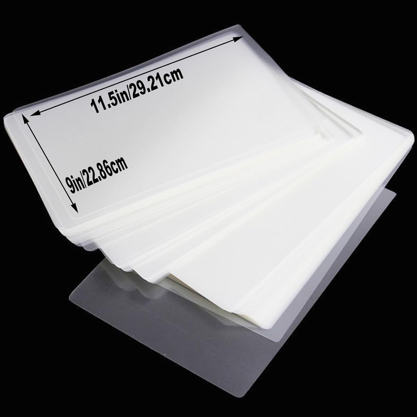 Thermal Laminating Pouches, 30 Pack Laminating Sheets for Use with Thermal Laminators, 9 x 11.5 Inches, Letter Size Sheets, 5-mil Thickness