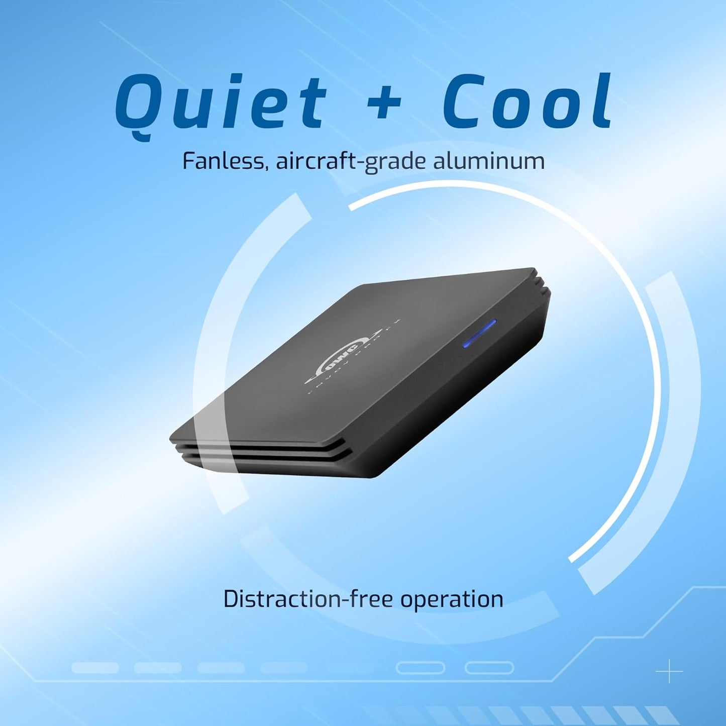 OWC 2TB Envoy Pro FX Portable Rugged External NVMe M.2 SSD Drive Thunderbolt 3, USB3.2 USB-C, up to 2800MB/s speeds, Drop/Shock Resistant Compatible with Mac and PC