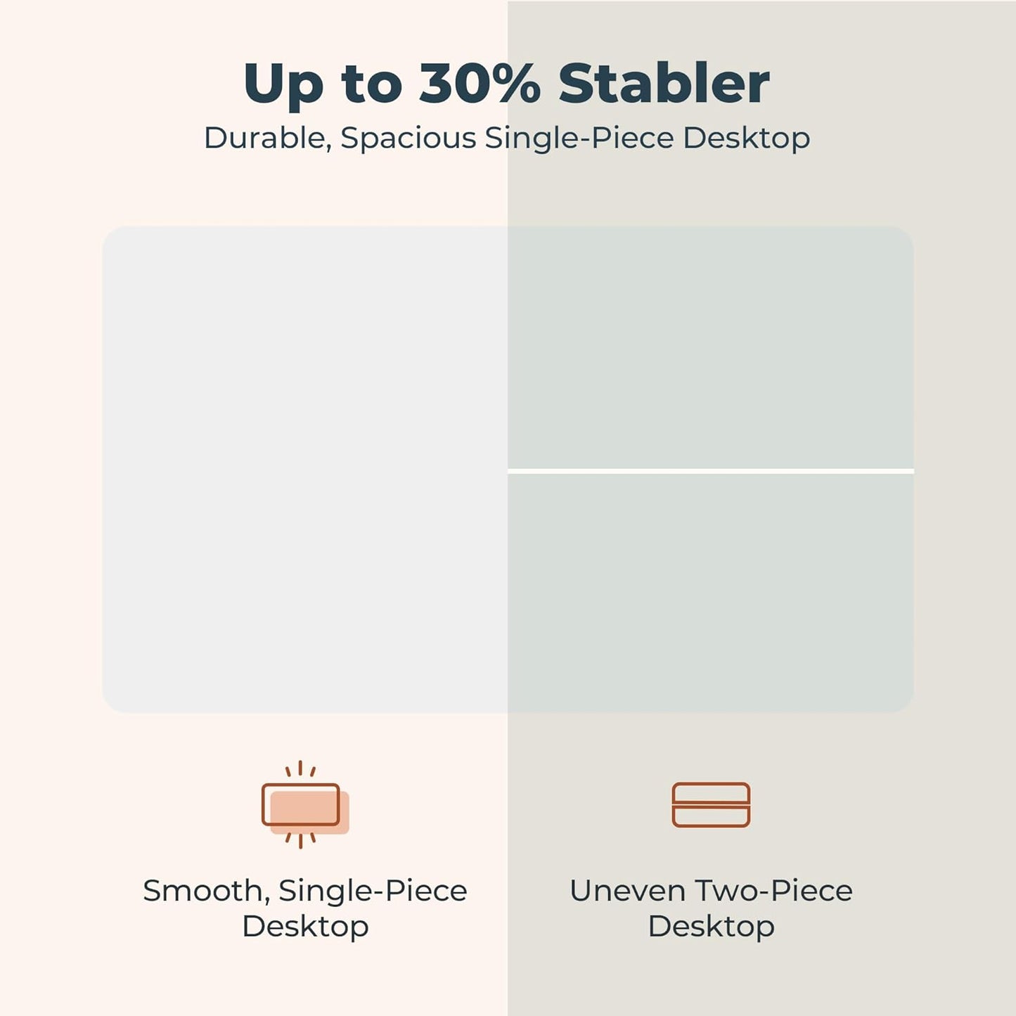 Small Adjustable Stand Up Desk for Children,One-Piece Standing Desk 31.5 x 19.7 Inch, Home Office Desk Computer Workstation, White