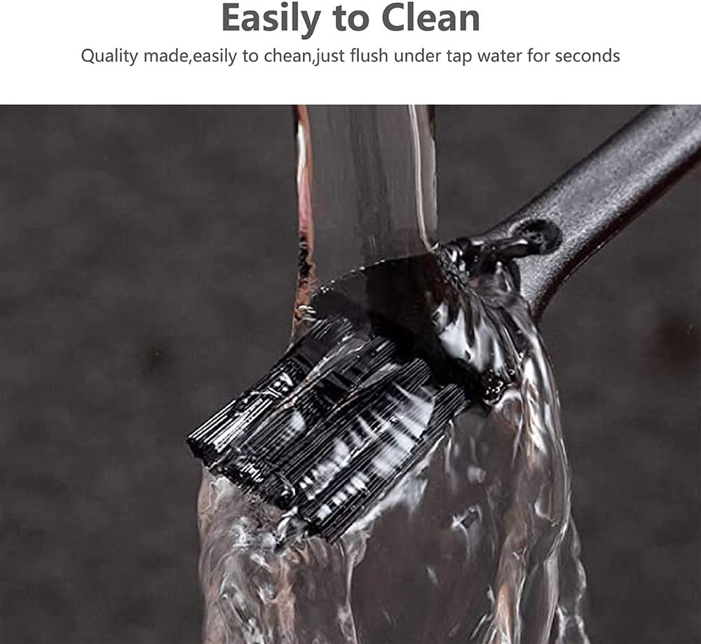 Keyboard Brush,6 in 1 Multi-Purpose Portable Plastic Handle Nylon Anti Static Brush Kit Fit for MacBook Laptop,Phone,Computer Keyboard,Machine,Car Interior Detailing,PP Handle,Razor Cleaning Brush