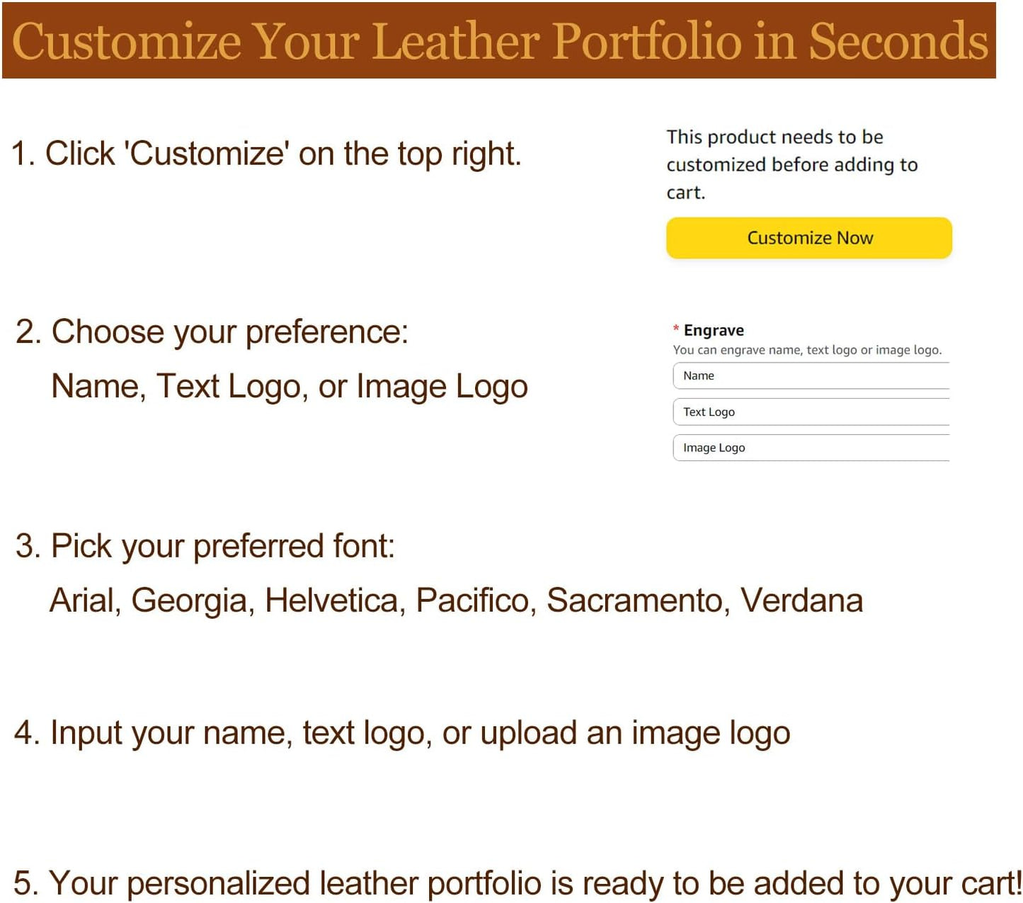 Personalized 3 Ring Binder Genuine Leather Portfolio, Front Pocket, Custom Engraved 8.5 x 11 Legal Pad Laptop Organizer for Men Women, Zippered Business Work Padfolio, Dark Brown, Oil Tanned