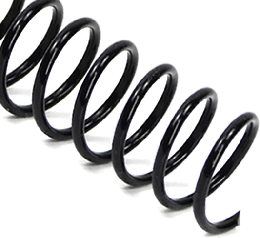 Rayson 31.8mm Plastic Spiral Coil Binding 3:1 Pitch, 1-1/4 inch, 280 Sheets Capacity Black Coil Binding Spines - Versatile for Office and Educational Tasks, Pack of 50