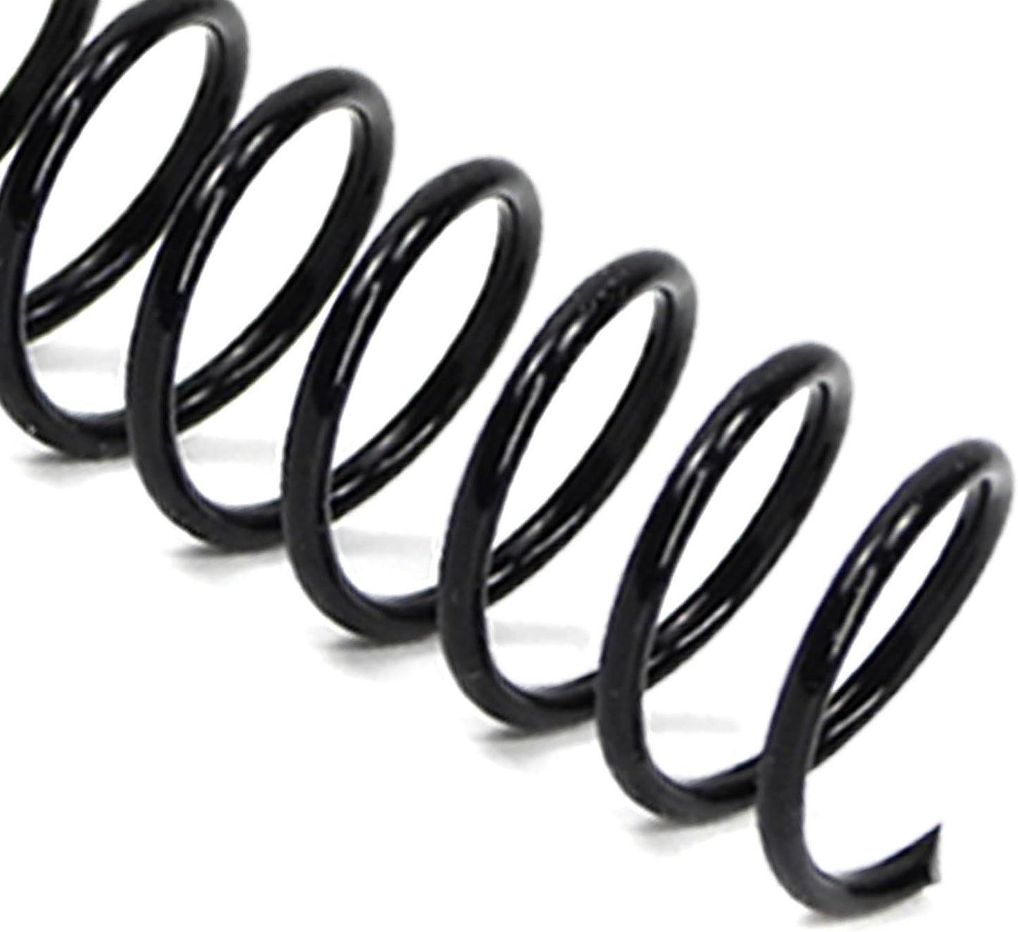 Rayson 25.4mm Plastic Spiral Coil Binding 3:1 Pitch, 1 inch, 210 Sheets Capacity Black Coil Binding Spines - Versatile for Office and Educational Tasks, Pack of 50