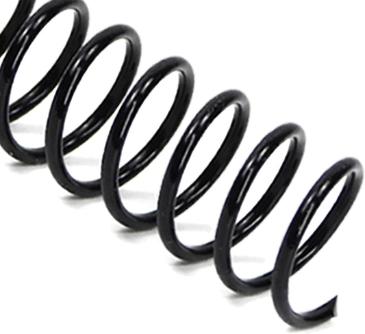 Rayson 25.4mm Plastic Spiral Coil Binding 3:1 Pitch, 1 inch, 210 Sheets Capacity Black Coil Binding Spines - Versatile for Office and Educational Tasks, Pack of 50