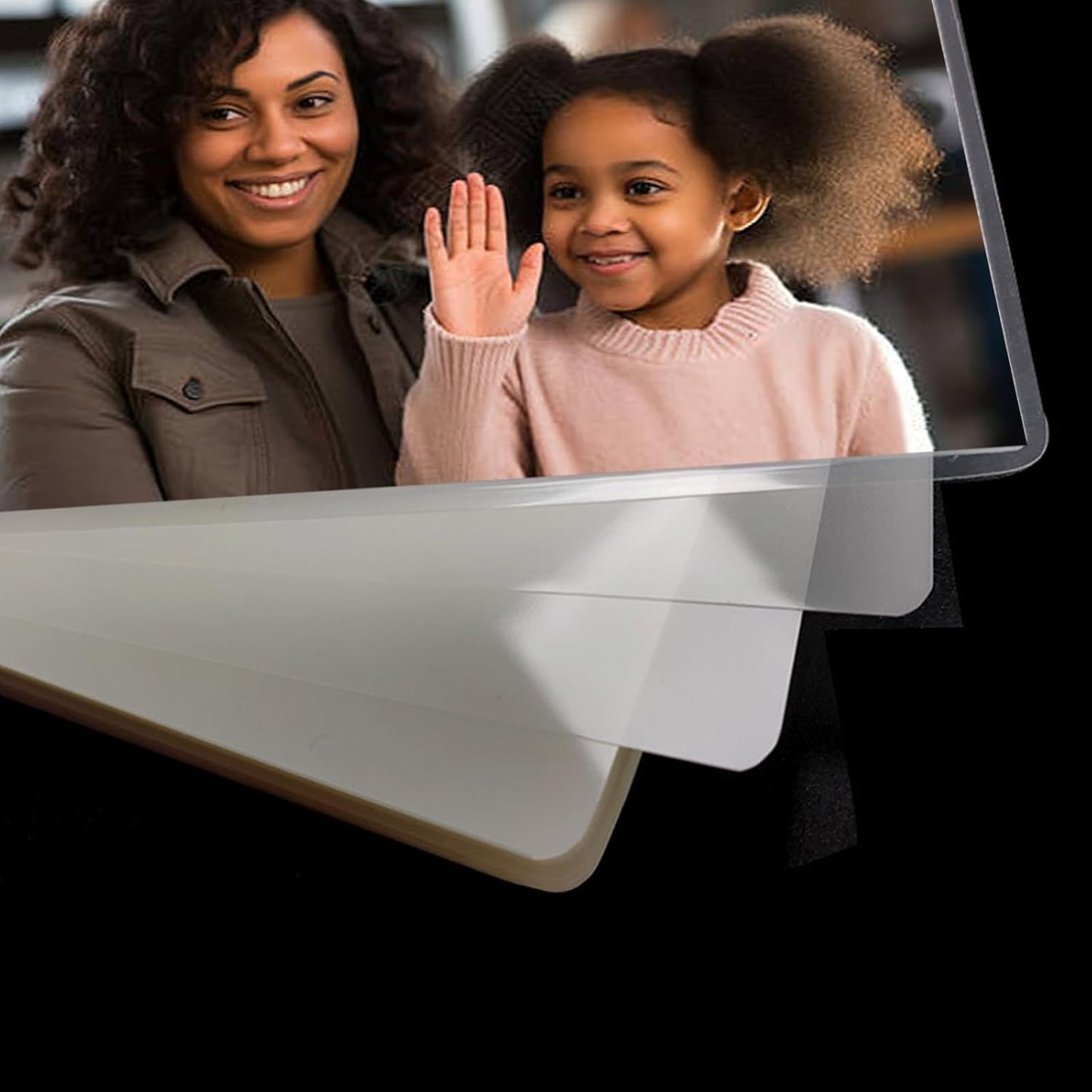 500 PackThermal Laminating Pouches, 9 x 11.5 Inches, 5 Mil Thick Clear Laminating Sheets