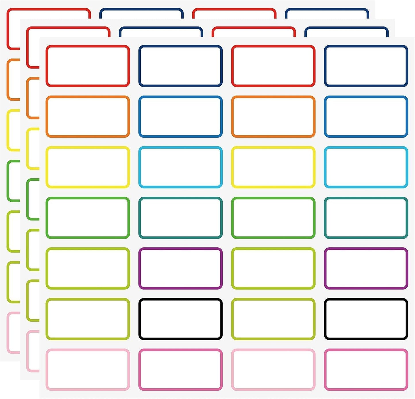 84pcs Dry Erase Labels Reusable Sticky Notes for Organizing Storage Jars All Purpose Use Label Stickers Removable Tags for Kitchen Office School Great Gifts Choice (1x2 Inches)