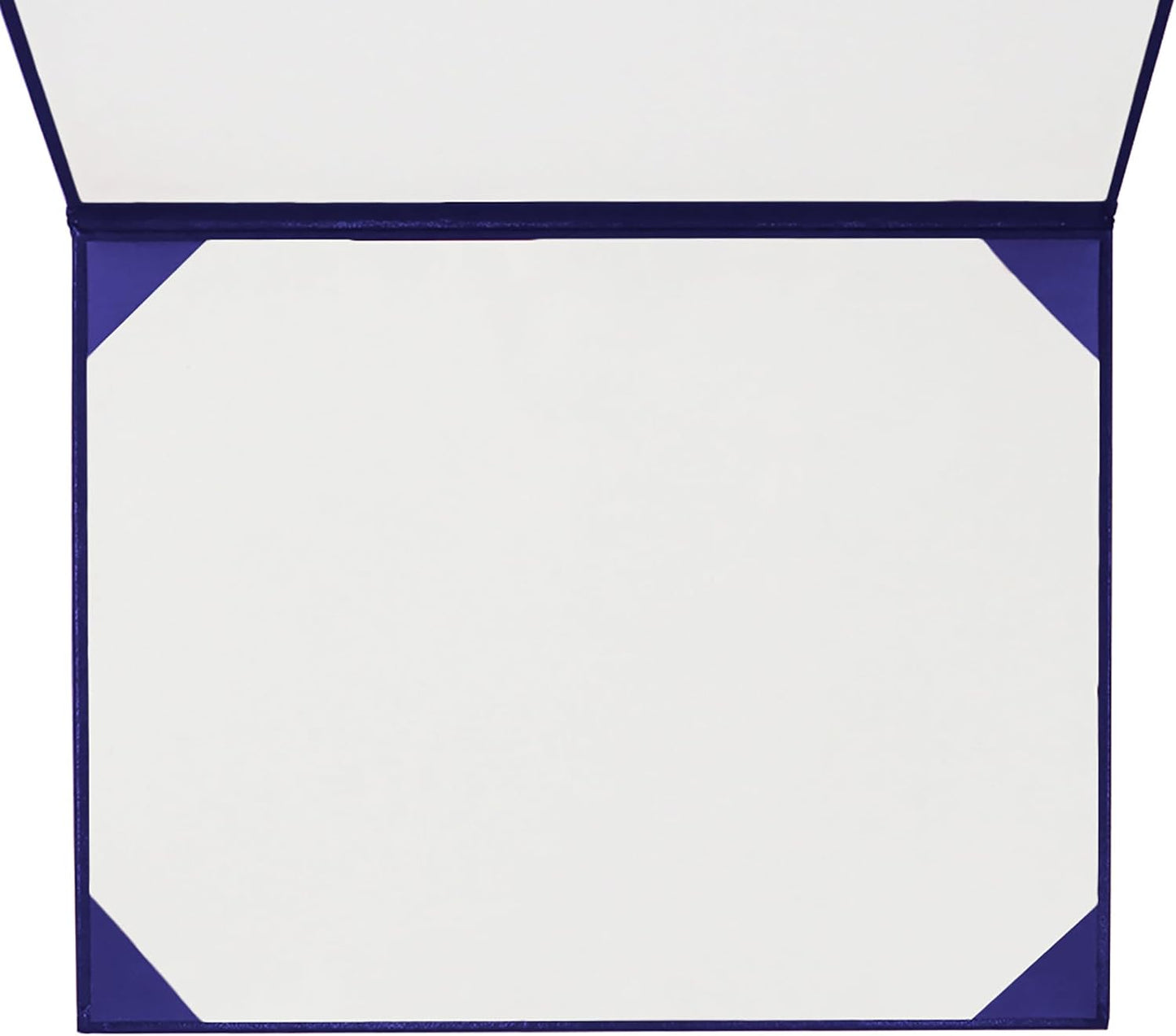 GraduationMall 8.5"x11" Smooth Padded Diploma Cover Certificate Holder Purple,12-Packs
