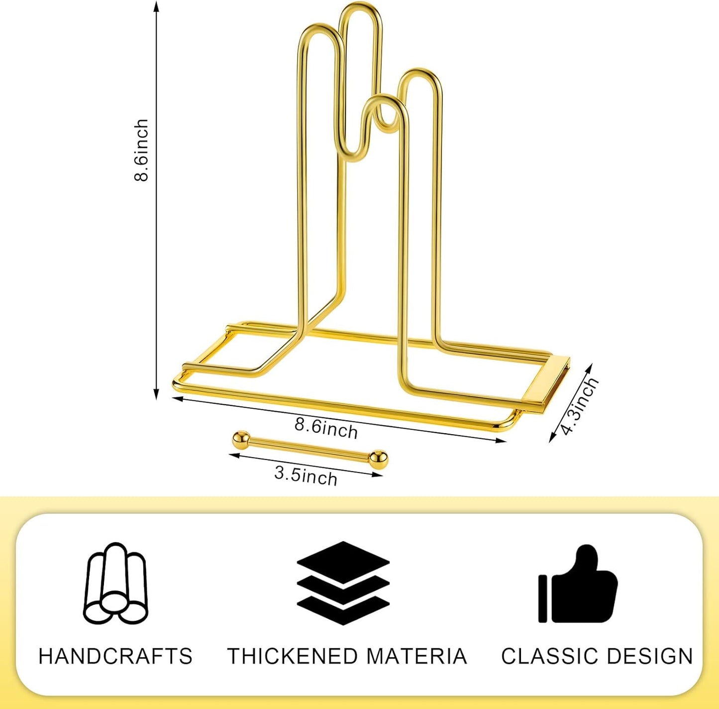 3 Pieces Raffle Ticket Dispenser Brass Ticket Roll Dispenser Raffle Drum for Single Double Roll, Sweepstakes, Charity Auctions, Trade Shows