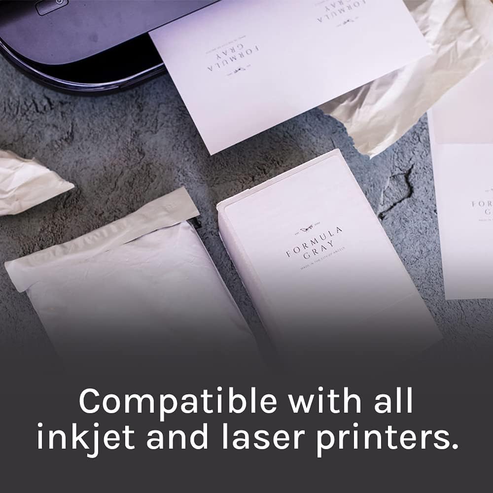 Premium Label Supply White Sticker Shipping Labels – 4" x 5" – Laser/Inkjet Compatible – (4 per Sheet), 2000 Sheets - 8,000 Total Adhesive Labels