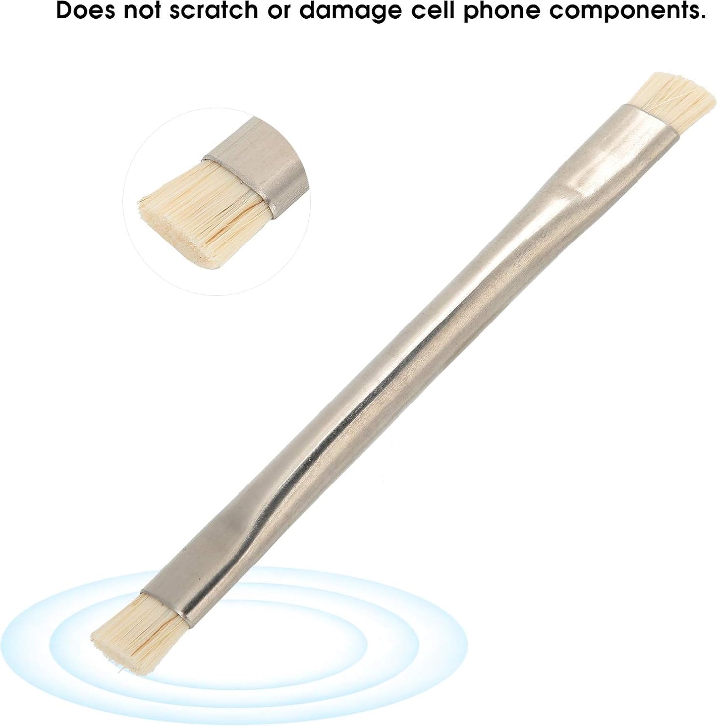 2 PCS Anti Static Brush, Motherboard ESD Brush, Electronic Cleaning Brushes, for Mobile Phone, Tablet, Computer Fans