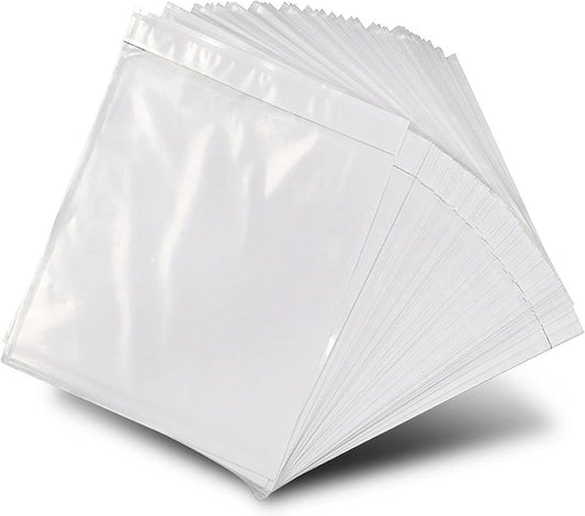 200 Pcs-4.5x5.5In Shipping Envelopes, Packing List Mailing Envelopes Clear Adhesive Shipping label sleeves Shipping Supplies for Small Businesses