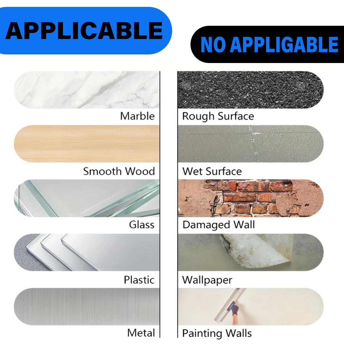 3M VHB Double Sided Mounting Gel Pads Circles, Waterproof, Heat-Resistant Sticky Heavy Duty Mounting Tape for Home/Car/Craft/Wall/Painting/Packaging, Include 4 Replacement Sticky Pads(Round 1*1-48pcs)