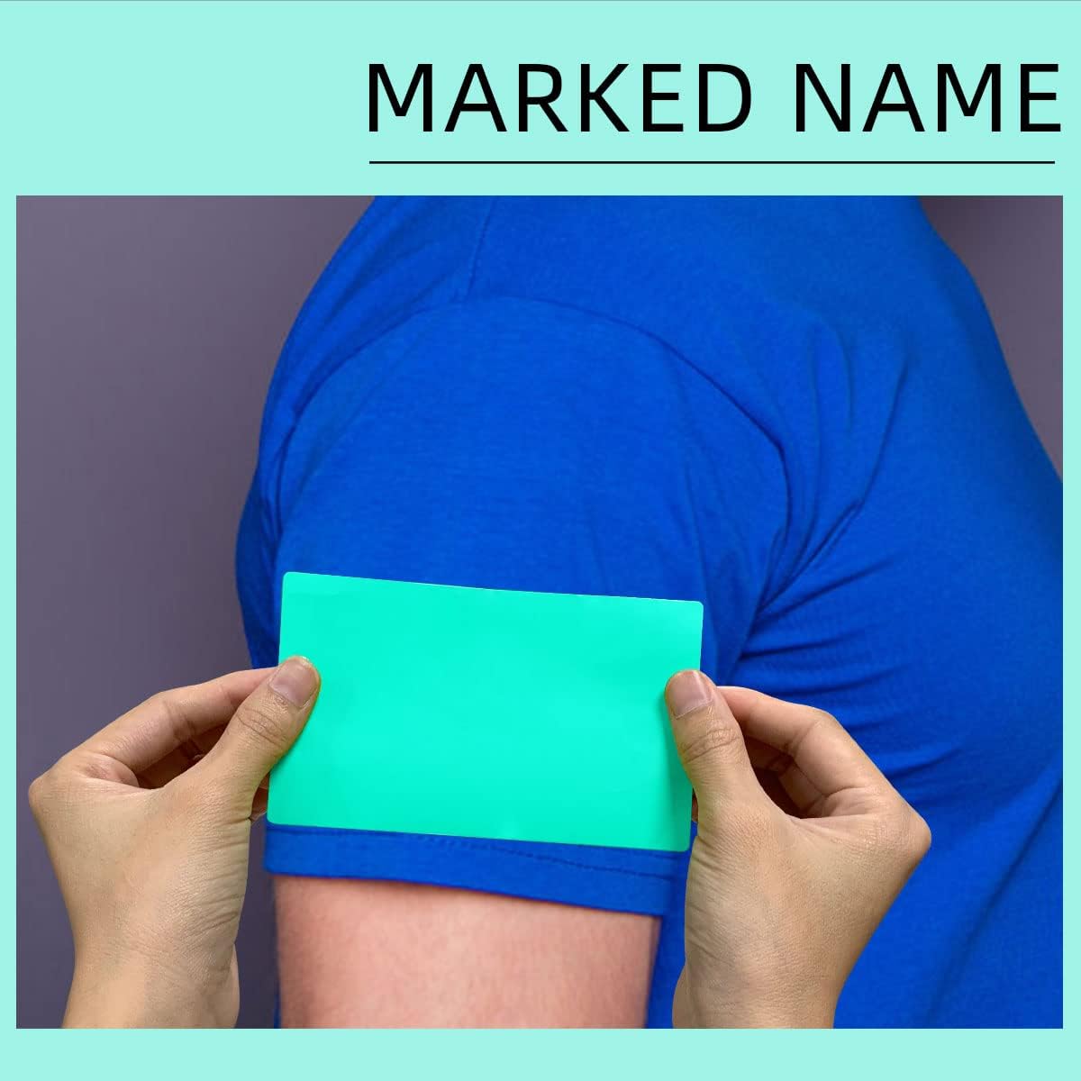 PARLAIM 3 X 5 Inch Rectangle Adhesive Color Coding Stickers,Square Aqua Inventory Stickers -250 Per Dispenser Box