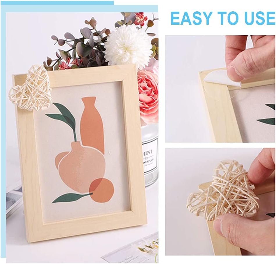 10+20mm Double Sided Sticky Dots Removable Adhesive Putty No Traces Clear Sticky Tack Waterproof Stickers for Decorations(280PCS)