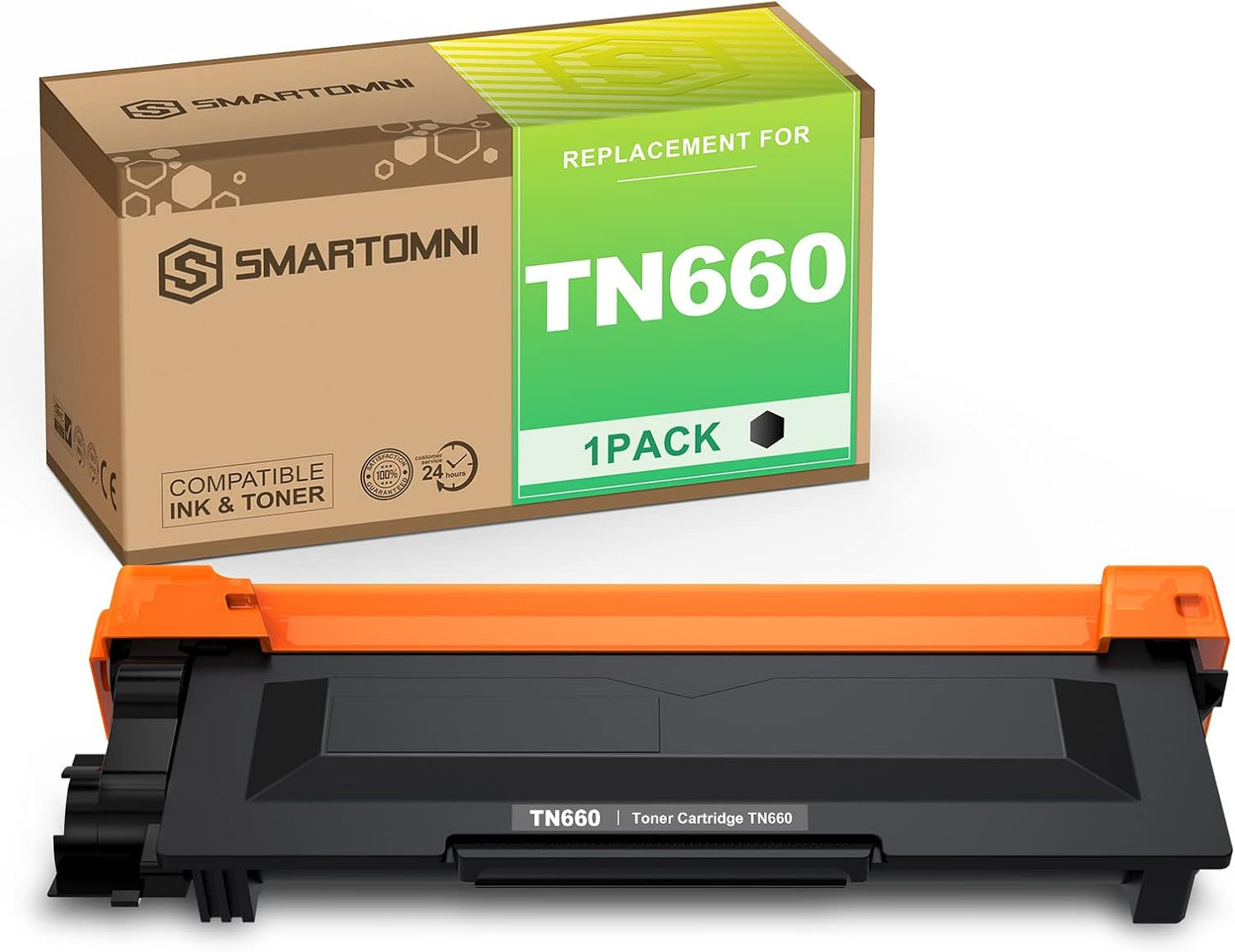 TN660 Compatible Toner Cartridge Replacement for Brother TN660 TN630 use for Brother DCP-L2500D L2305W HL-L2300D L2360DN MFC-L2680W L2705DW MFC L2740DW l2720DW Design V3 M283fdw