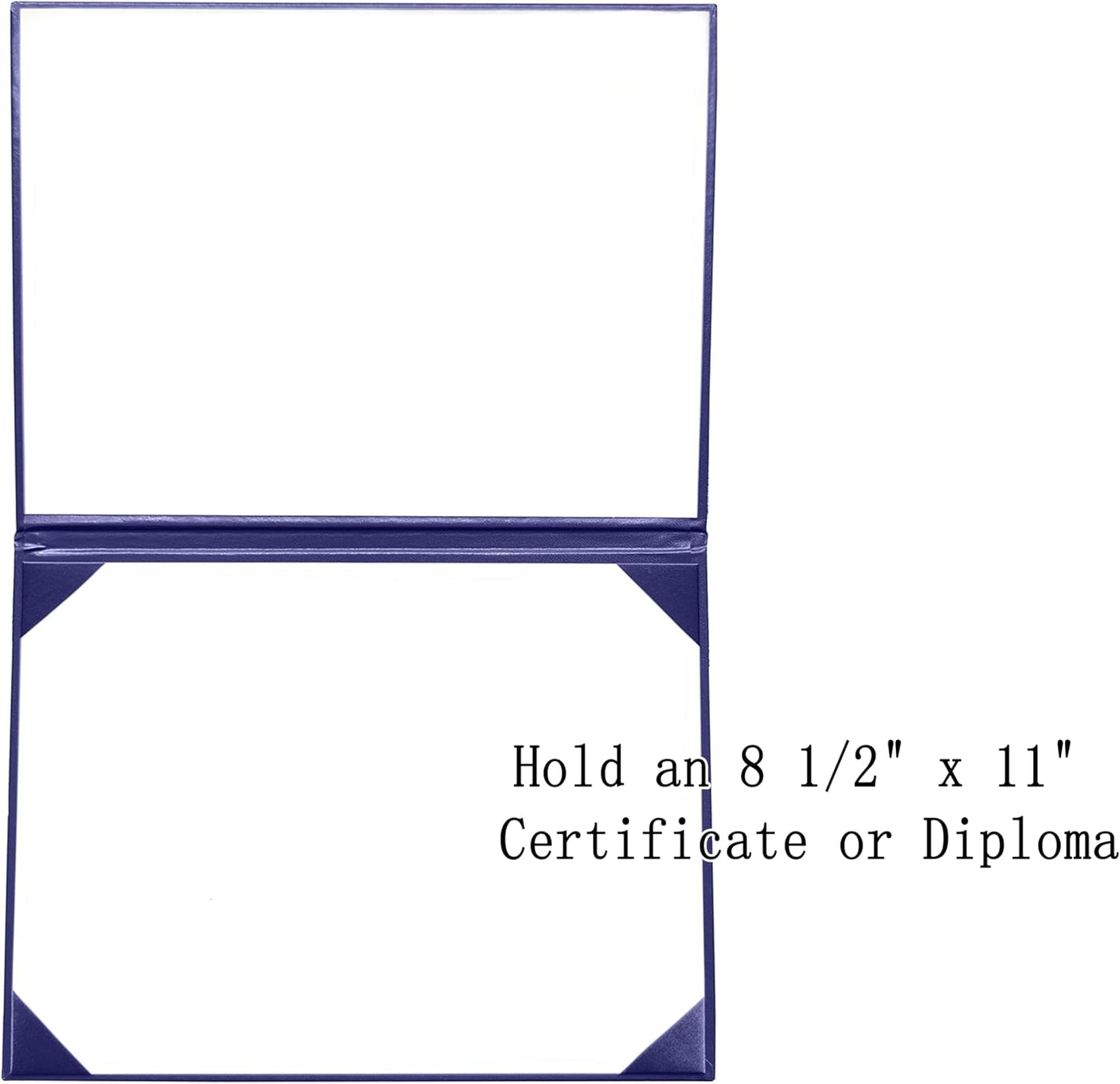 Smooth Diploma Certificate Cover 8 1/2" x 11" Purple