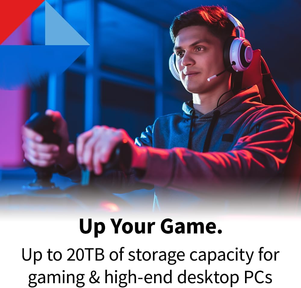 Toshiba X300 16TB Performance & Gaming 3.5-Inch Internal Hard Drive – CMR SATA 6 GB/s 7200 RPM 512 MB Cache - HDWR51GXZSTA