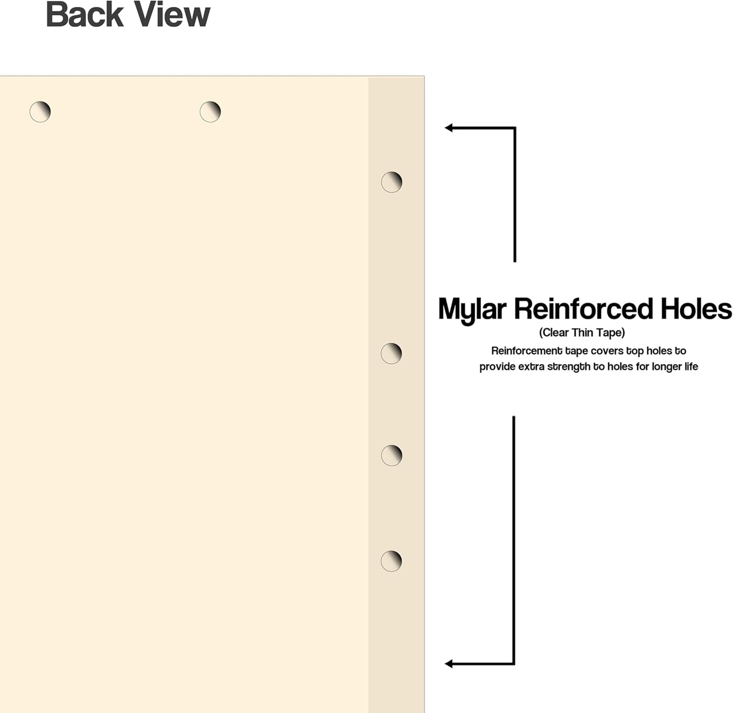 Doctor Stuff - Stock Medical Chart Dividers, 400 Sets of 4 Popular Healthcare Index Tabs, Side Tab, 9" x 11", File Folder Organizer for Nursing Patient Charts and Medical Records