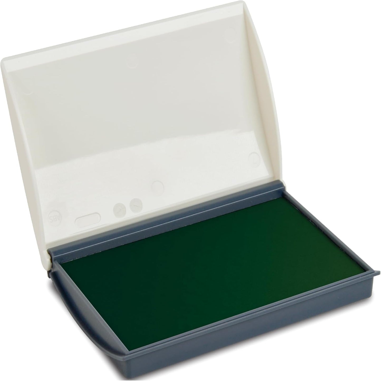 Shiny Green Ink Stamp Pad, 2-3/4" by 4-3/8" Surface Area, Felt Stamp Pad with Green Water-Based Stamp Ink