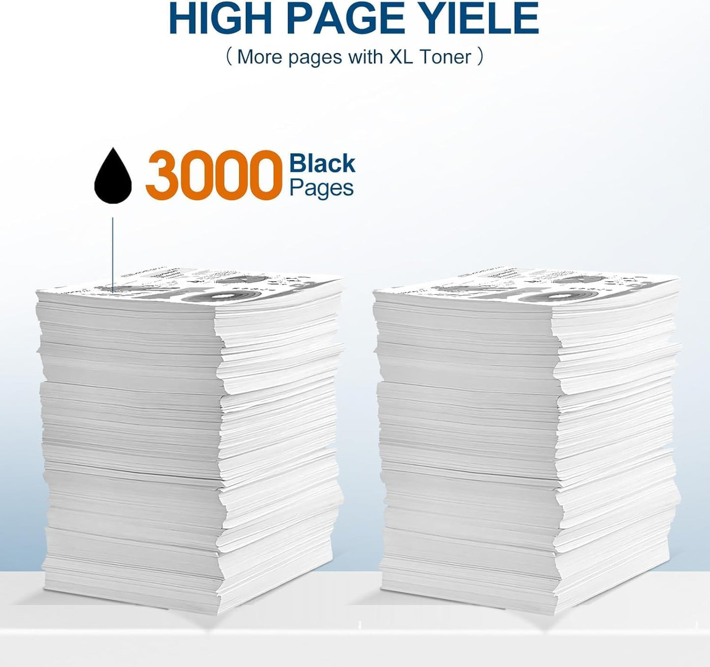 TN830XL Toner Cartridge Replacement for Brother TN830XL TN830 TN-830 TN830 XL TN-830XL Work with Brother HL-L2460DW DCP-L2640dw HL-L2405w HL-L2400D HL-L2480DW MFC-L2820DW Printer (1 Black)