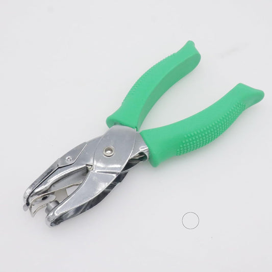 Handheld Round Shape Hole Punch, 1/8 Inch Hole Size, Craft Paper Puncher, Single Pack, Ideal for DIY Projects and Office Use
