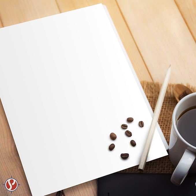 White Memo Sheets, 20lb Paper, 500 Sheets Per Pack (4 x 6)