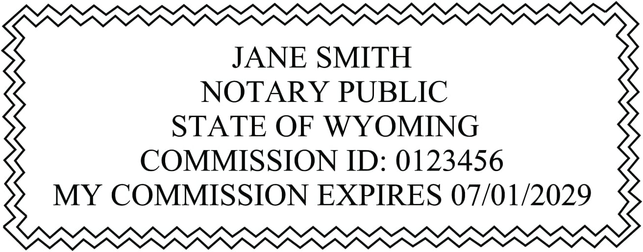 Trodat 4913 Self Ink Notary Stamp - Rectangular, 7/8" x 2-3/8", Plastic, Black, Red, or Blue