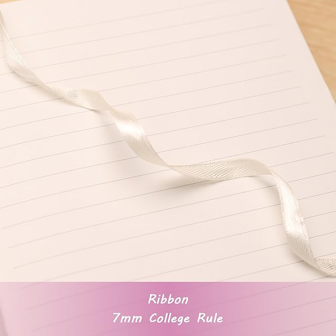 Journals for Women, 256 Pages 100 GSM Thick Paper, Hardcover Journal for Writing, College Rule Notebooks for Note Taking, Diary Notepad, 5.2 x 7.7 in