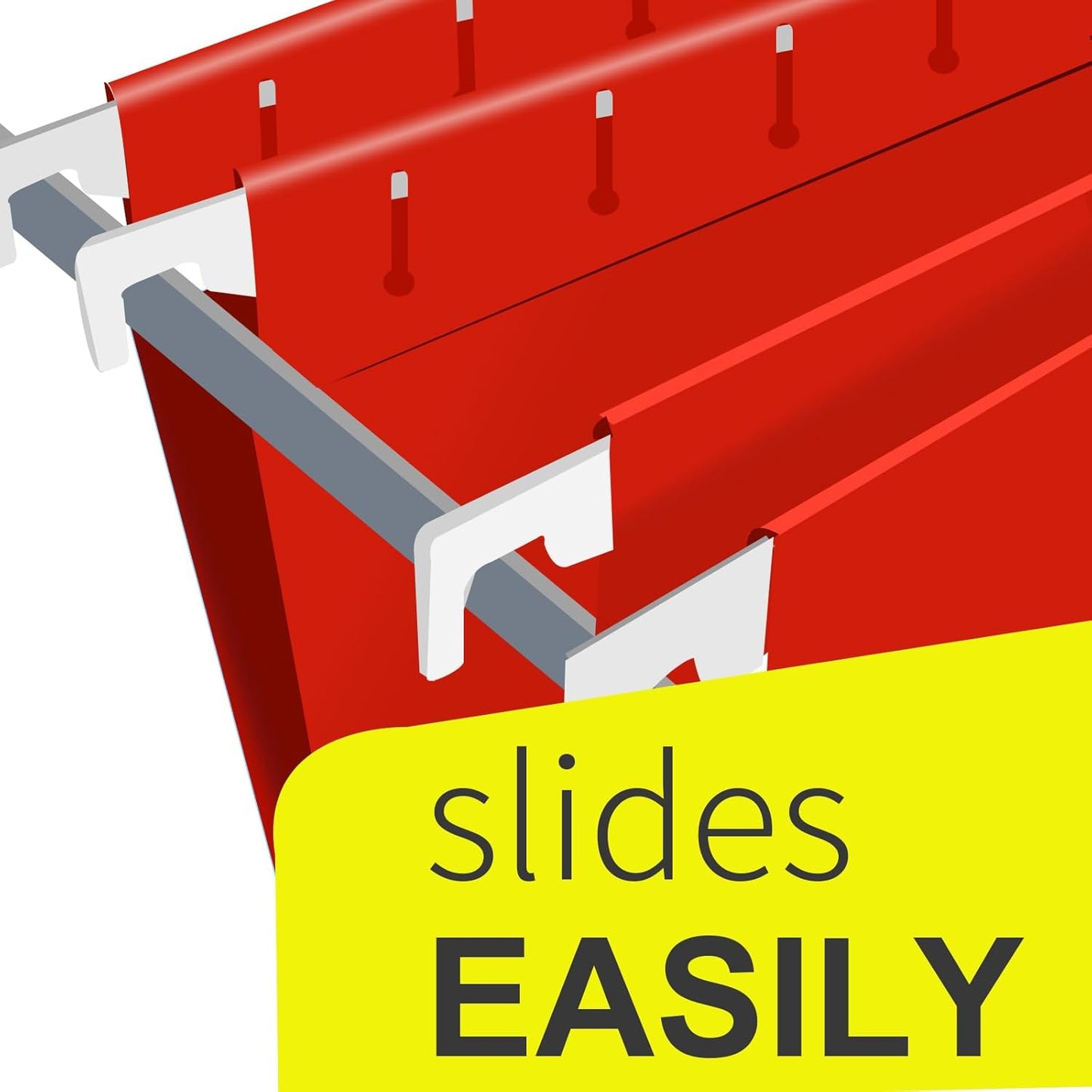 HERKKA Extra Capacity Hanging File Folders, 60 Pack Reinforced Letter Size Hanging Folders with Heavy Duty 2 Inch Expansion, Designed for Bulky Files, Medical Charts, 12 Assorted Colors