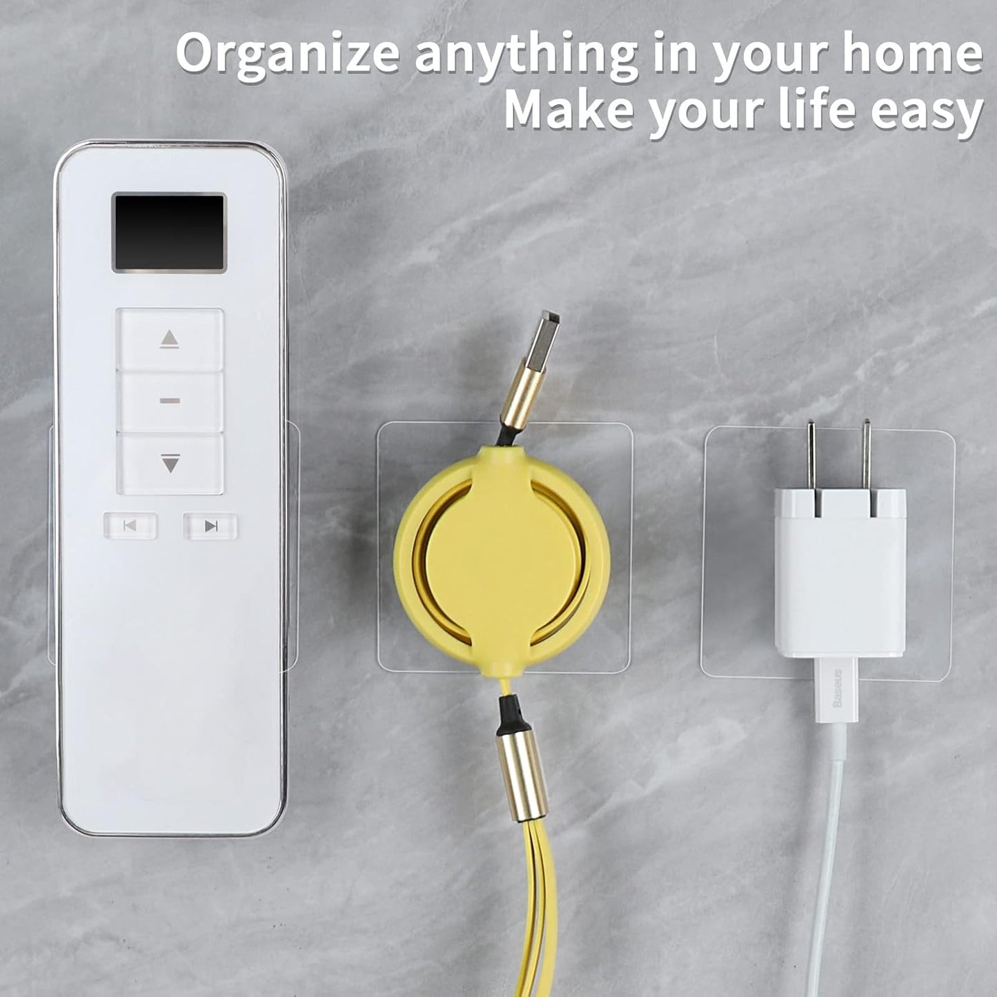 10PCS Premium Double Sided Mounting Squares Clear Tape,Heavy Duty Adhesive Pads for Pictures,Poster Hanging Strips - Strong Sticky Tack,Waterproof Adhesive for Shower,Wall Patch,Sticky Pads