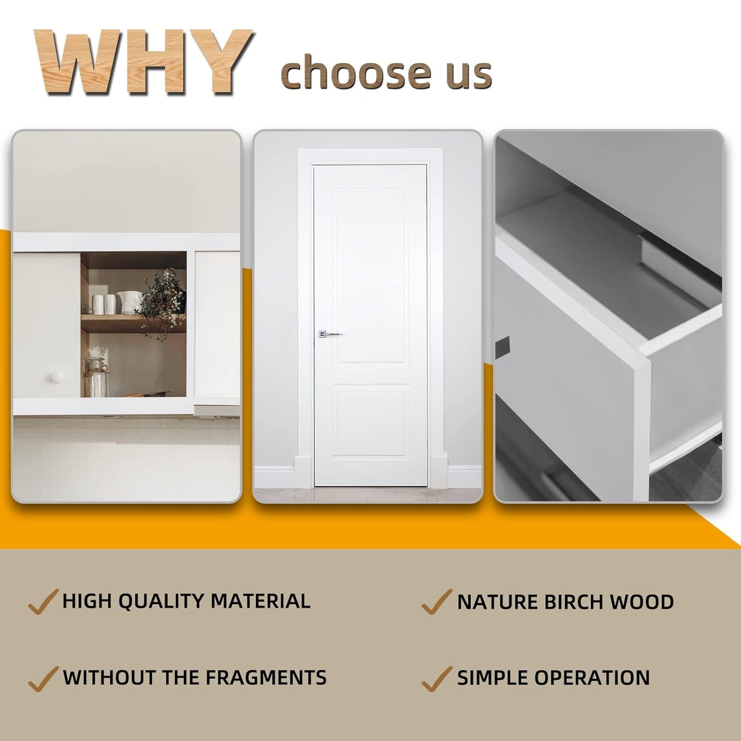 GSCIT Club Melamine Edge Banding, 3/4 inch x 50ft White Edge Banding with Hot Melt Adhesive Pre-glued Cabinet Edge Banding Flexible White Veneer Edging for Plywood Furniture Table