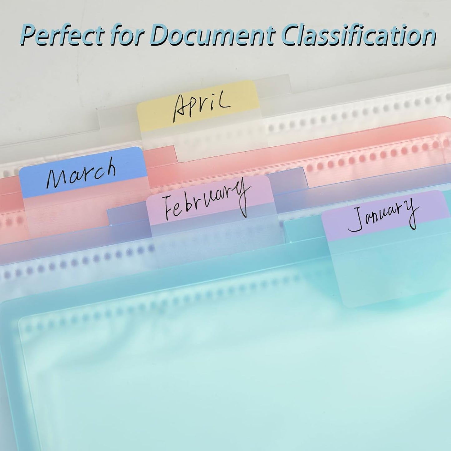 Sticky Index Tabs Book Page - 500Pcs 2 Inch Writable Colored Pages Markers, Repositionable File Tab Flags Labels Self Adhesive Reading Divider Sticker for Books, Binders, Notebook Files Folders,Pastel