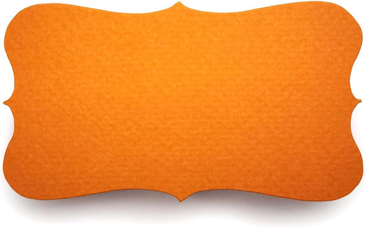 PPAPPAPPIYO color index cards (100) Paper 3.5inx2in-Blank (Orange)