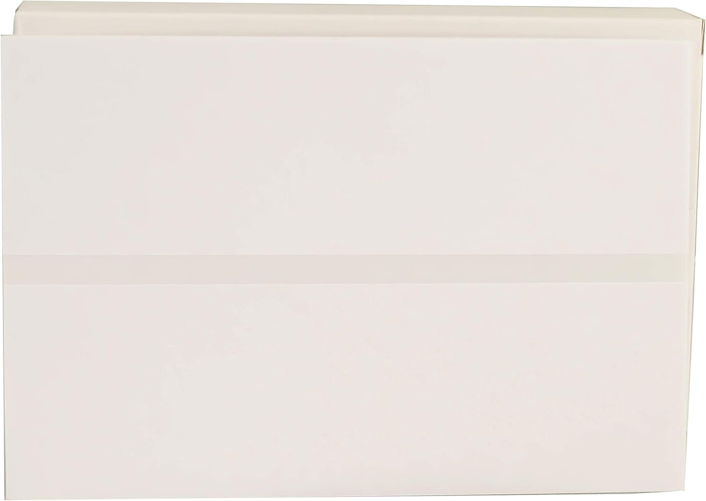 Bright White Box of 300 Double Postage Meter Tapes 5 1/4 x 3 1/2 Compatible Replacement for PB 612-0, 612-7, 612-9 & 620-9 Postage Meter Tape 05204 Two Labels Per Sheet