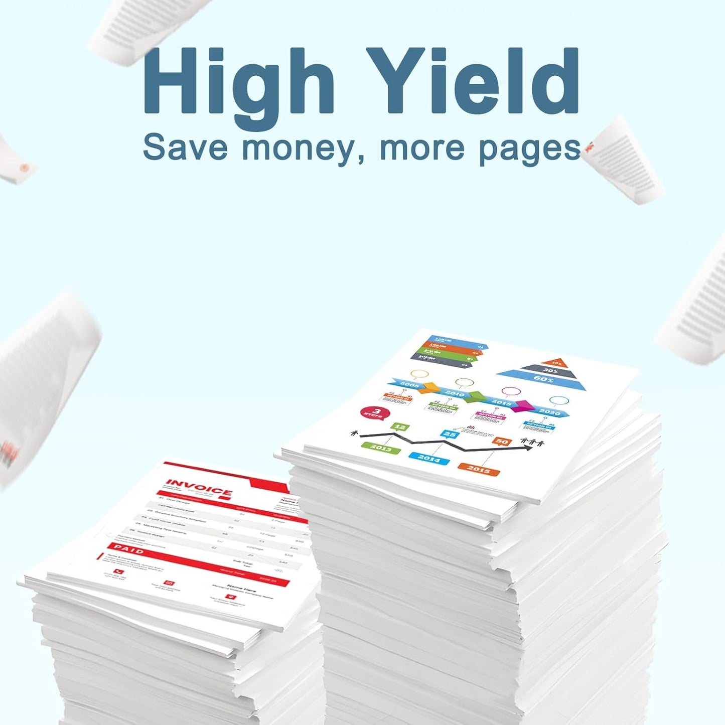 HPQ 728 Ink Cartridge Magenta 130 ml Compatible with DesignJet T730 T830 MFP Large Format Plotter Printers (F9K16A) (1-Pack, Magenta)