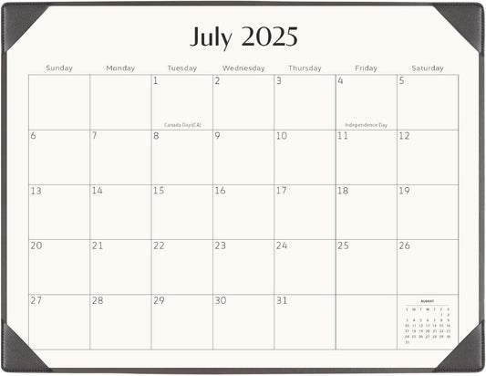 Desk Calendar 2025-2026, KOPEESY 22" x 17" Large Calendar with Desk Mat, From Now to June 2026, 22 x 17 Desk top Calendar for Home School and Office