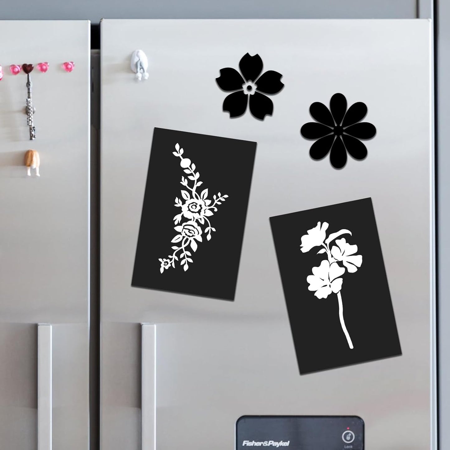 Plain Magnet Sheets,10PCS,4''x6''Flexible Rubber Magnetic Sheet,20Mil Non-Adhesive Magnetic Sheet for Die Storage,Business Dignage,Car,Sticker,Craft Product,Souvenir,Refrigerator Sticker