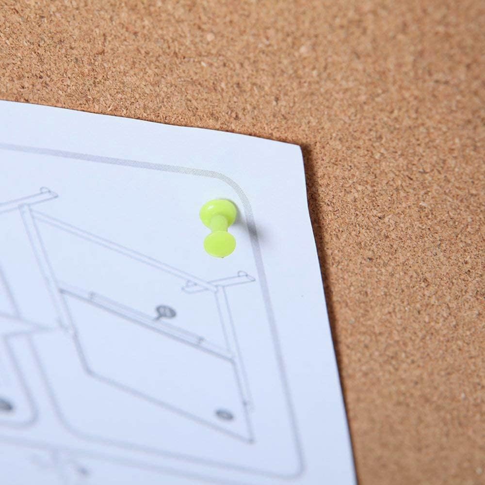VIZ-PRO Cork Notice Board, 48 X 24 Inches, Silver Aluminium Frame