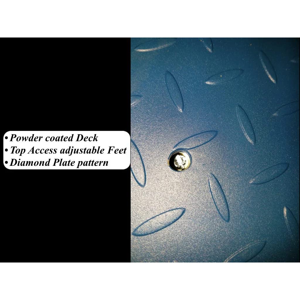 SellEton SL-6x6-2.5K Heavy-Duty, Industrial Floor Scale, Metal Indicator with Platform Scale (72" x 72", 2500 lbs x 0.5 lb)