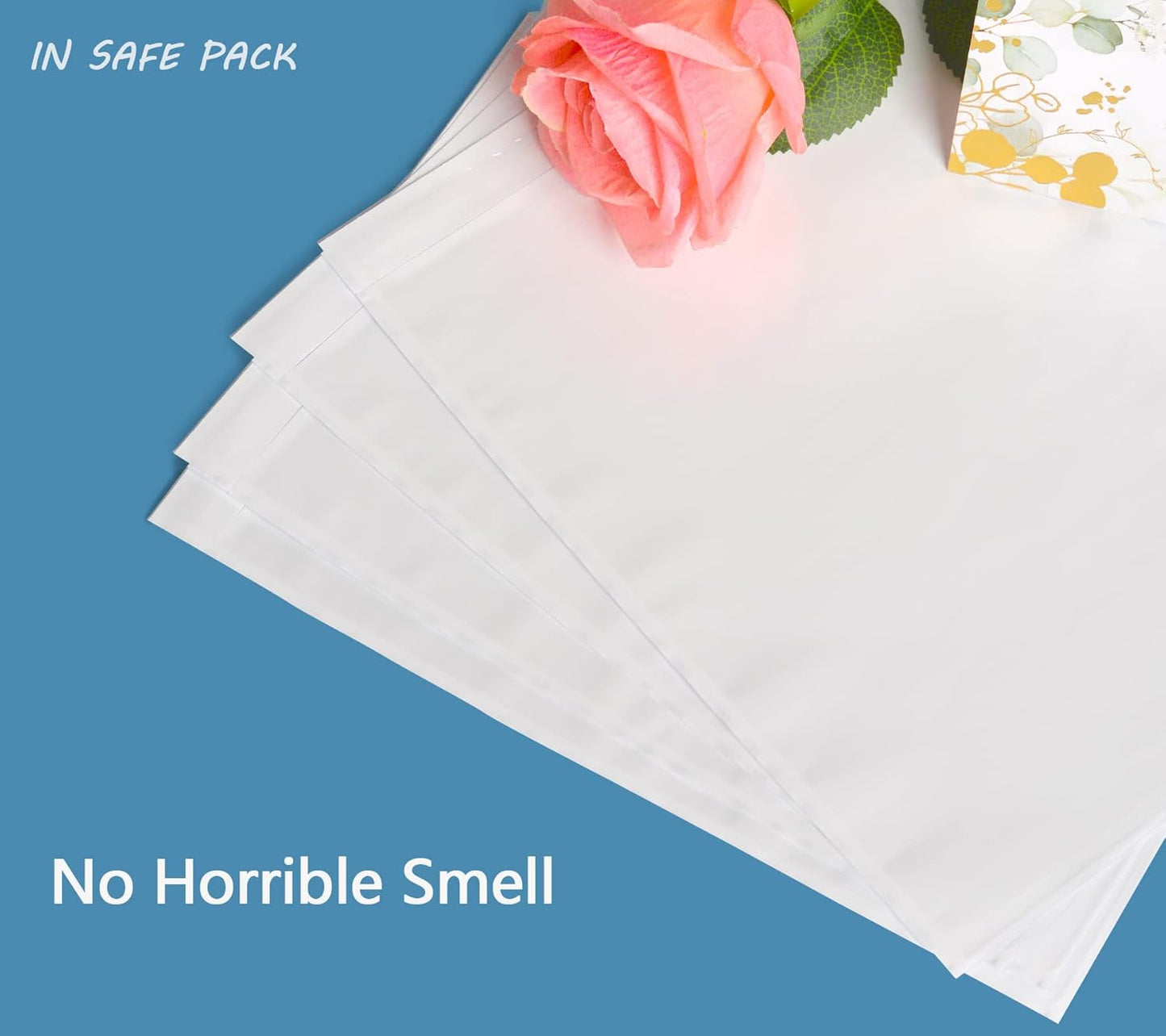 500pcs 9.5"x12" Packing List Envelopes Self-seal Packing Slip Envelope Pouches Shipping Label Sleeves Top Loading Packing List Enclosed Bags.