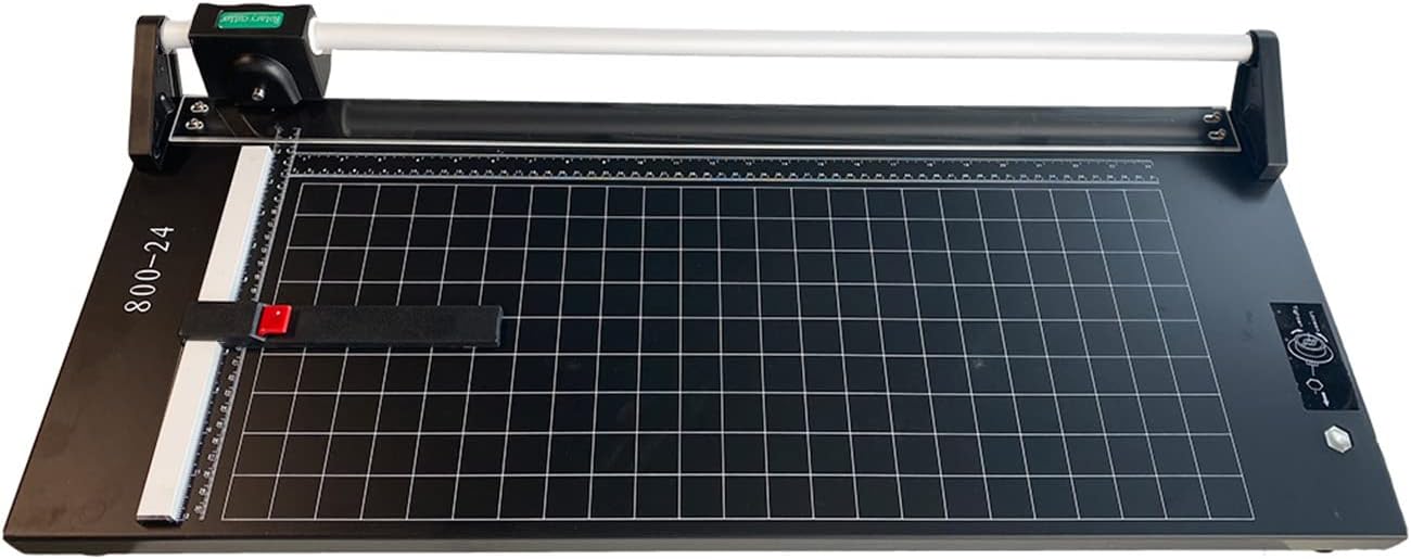 CALCA 24 Inch Precision Rotary Paper Cutter Paper Trimmer 24 inch Manual Sharp Photo Paper Trimmer and Cutters
